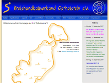 Tablet Screenshot of khv-ostholstein.de